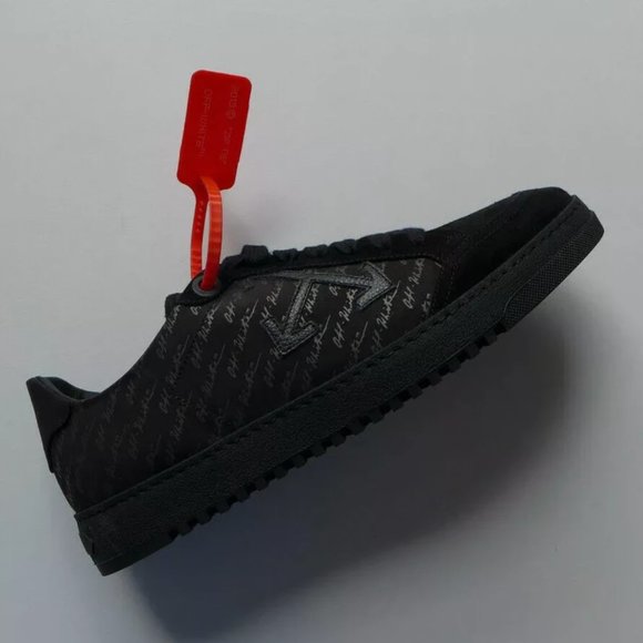 Off-White Logo Sneakers - Black Suede 2.0 main image 7